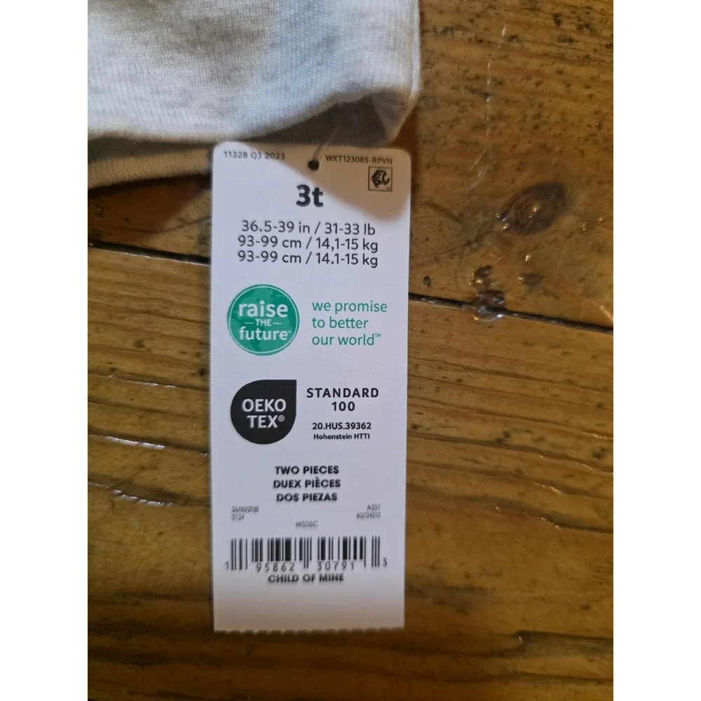 Child of Mine by Carters Baby 2pc Shamrock Sweatshirt Jogger Set St Patricks Day
